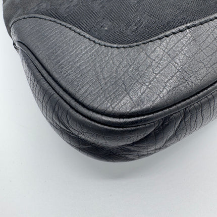 Sac Gucci Jackie toile et cuir noir