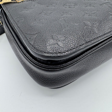 Sac Louis Vuitton Métis empreinte noir