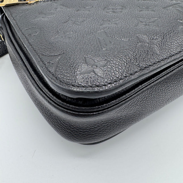 Sac Louis Vuitton Métis empreinte noir