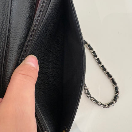 Sac Chanel Wallet on Chain noir