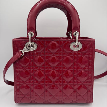 Sac Lady Dior Medium Vernis Dior
