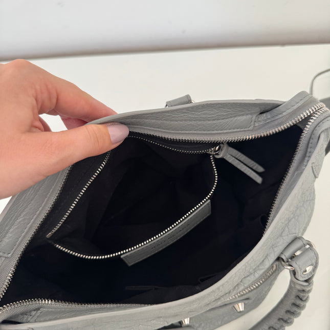 Sac Balenciaga City Small Gris souris