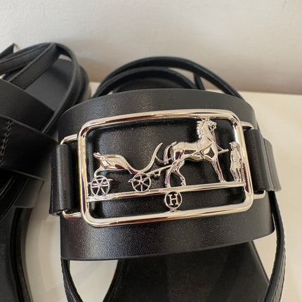 Sandales Hermès Spartiates T37