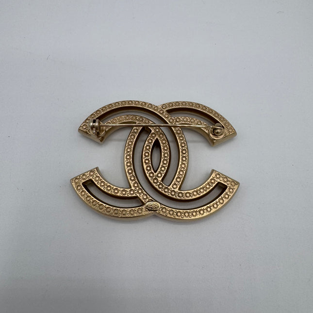 Broche Chanel Strass