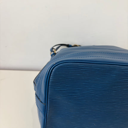 Sac Louis Vuitton Noé GM Épi bleu
