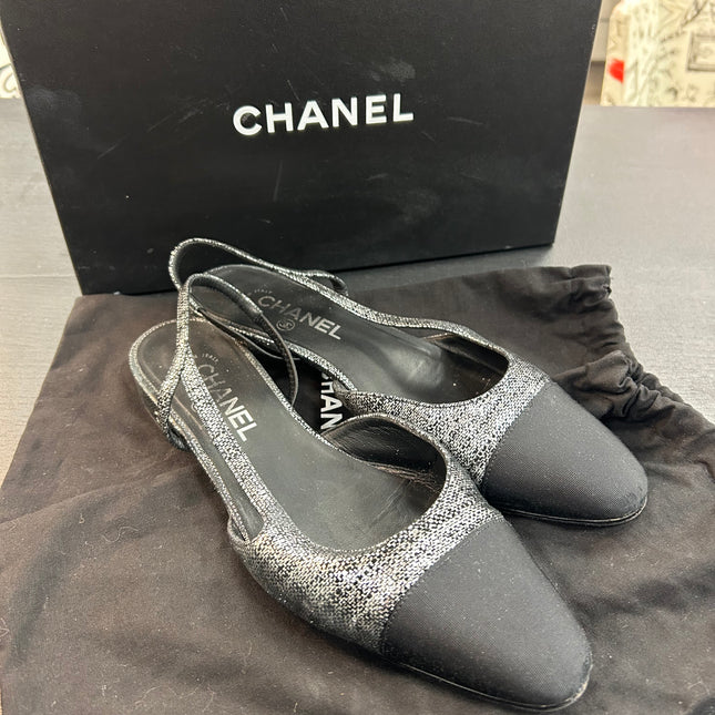 Chanel slingback T39,5