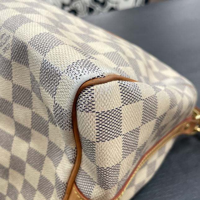 Louis Vuitton Speedy 30 Damier Azur
