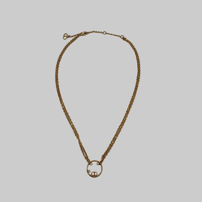 Collier Dior Double Chaîne