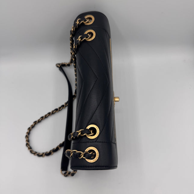 Sac Chanel Chevrons Noir