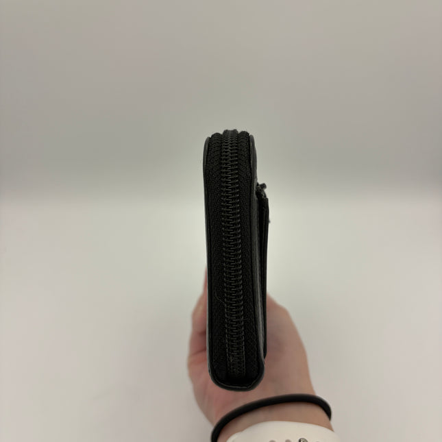 Portefeuille Chanel CC cuir grainé