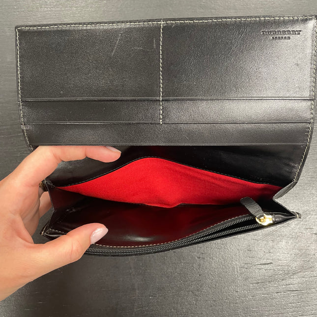 Portefeuille Burberry en laine