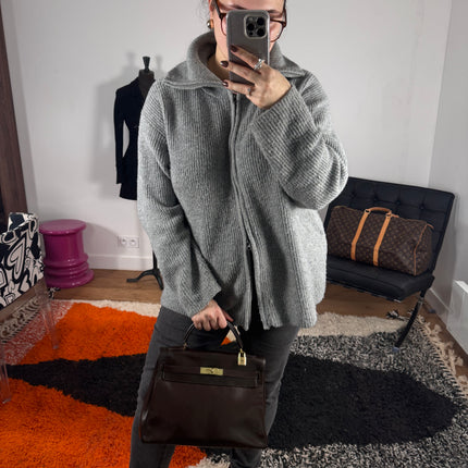Sac Kelly 32 Hermès Chocolat