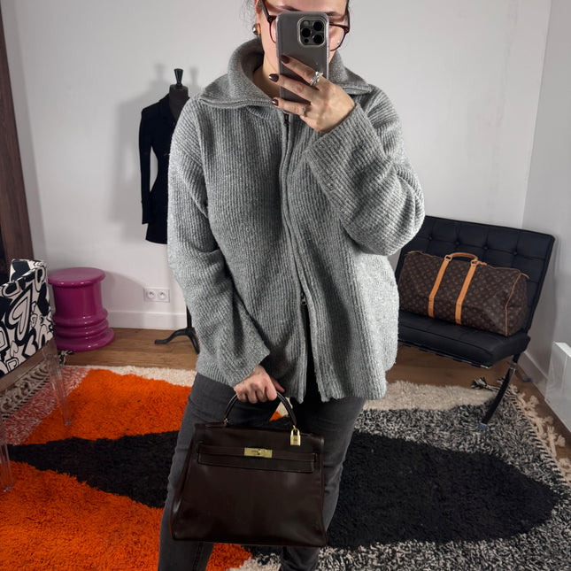 Sac Kelly 32 Hermès Chocolat