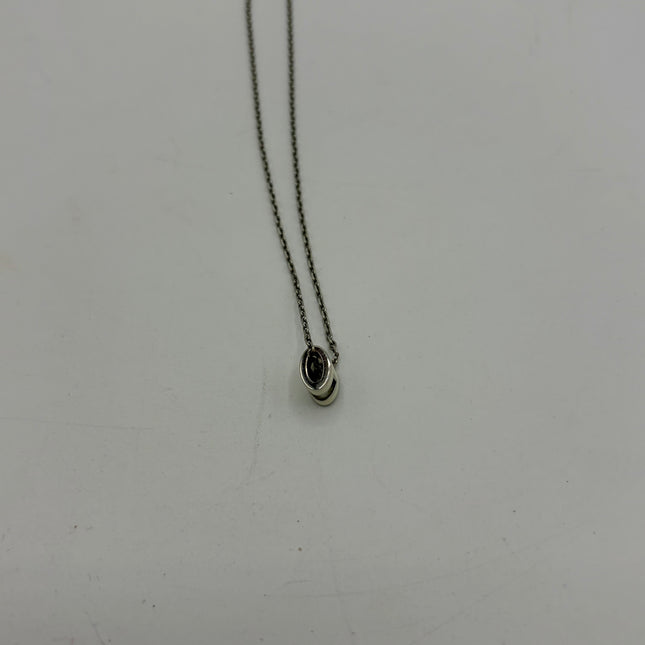 Collier Hermes mini pop blanc
