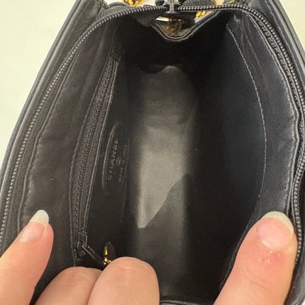 Sac Chanel bourse vernis