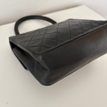 Sac Chanel vintage top handle noir