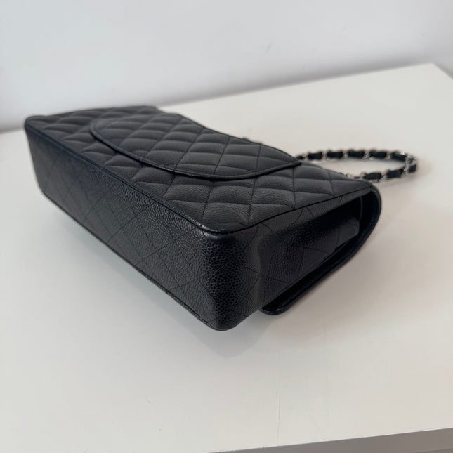 Sac Chanel 11.12 timeless classique cuir caviar