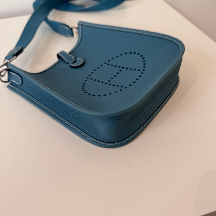 Sac Hermès Evelyne 16 Bleu Jean