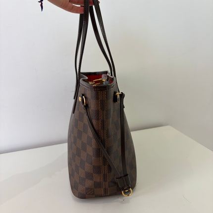 Sac Louis Vuitton Neverfull PM Damier Ébène