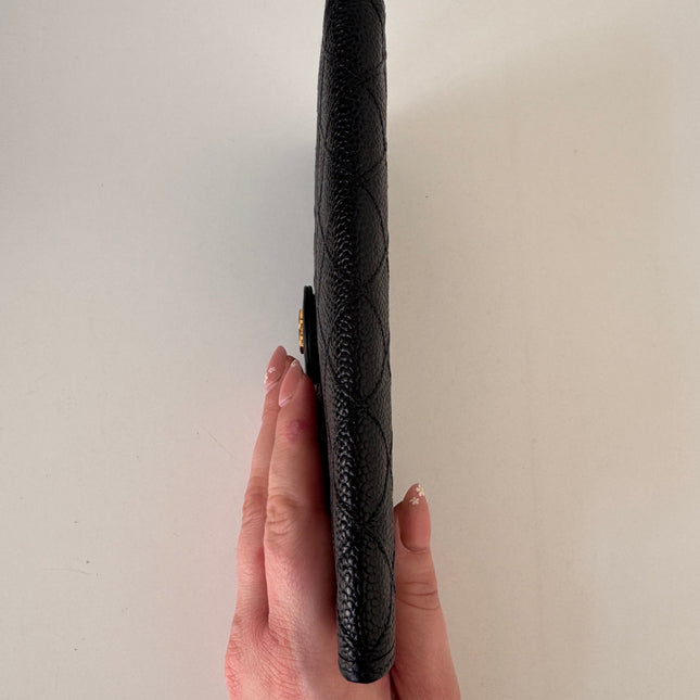 Portefeuille Chanel noir