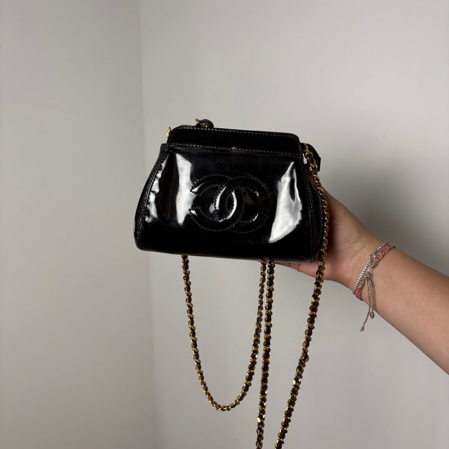 Sac Chanel bourse vernis