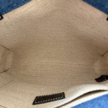 Sac Chloé Woody Bleu jean