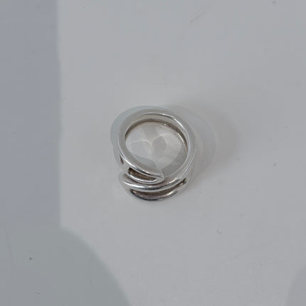 Bague Hermès Chaîne d’ancre Punk T49