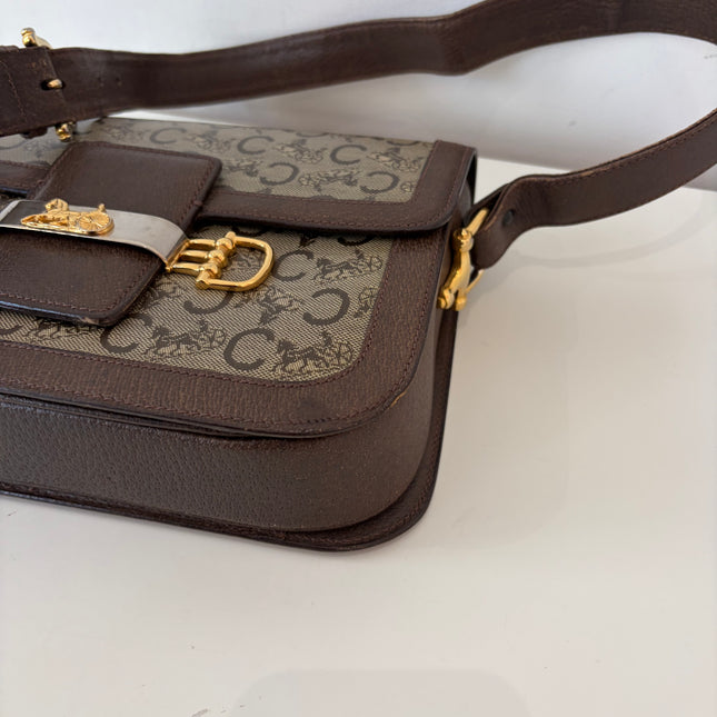 Sac Celine Sulky bandoulière Marron