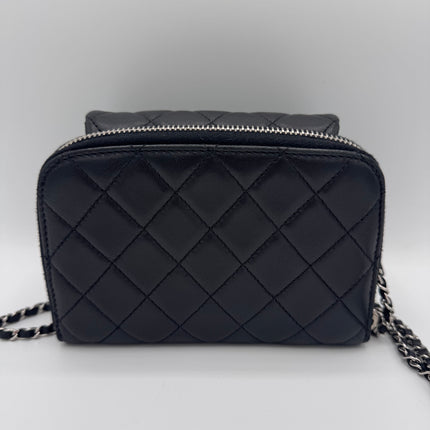 Sac Chanel mini double noir