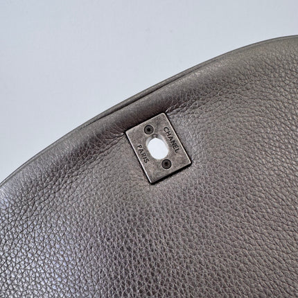 Sac Chanel Demie lune argent
