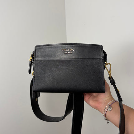 Sac Prada Esplanade Saffiano Noir