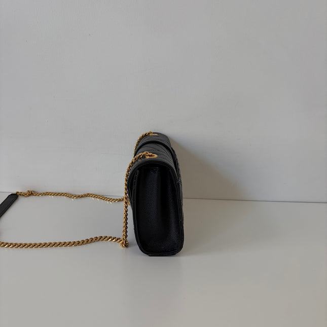 Sac Saint Laurent Enveloppe small Noir