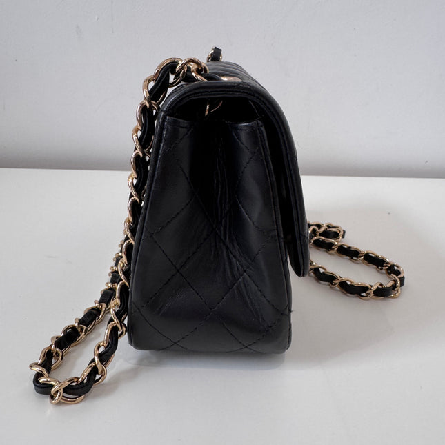 Sac Chanel Mini Square Timeless noir