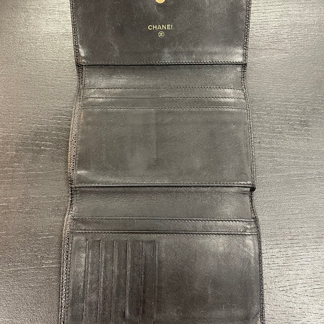 Portefeuille Chanel cuir caviar