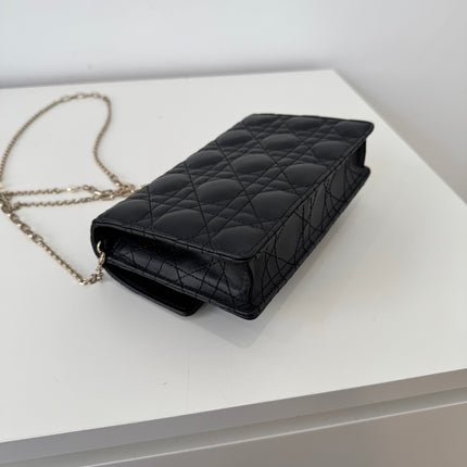 Sac Dior Pochette à chaîne Daily my Dior noir