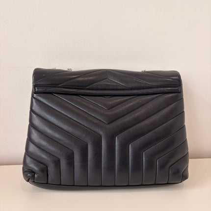 Sac Saint Laurent Loulou Medium Marine