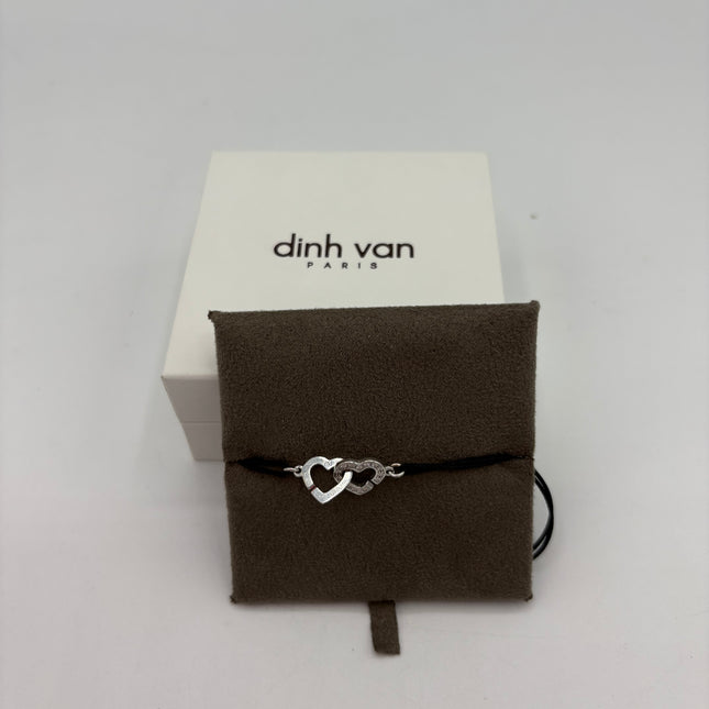 Bracelet Dinh Van Double cœurs petit modèle