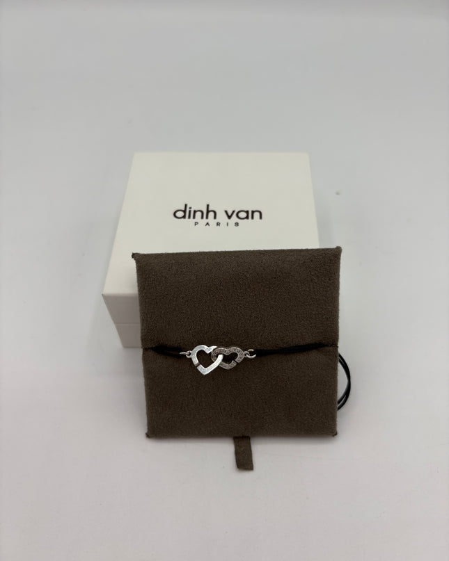 Bracelet Dinh Van Double cœurs petit modèle