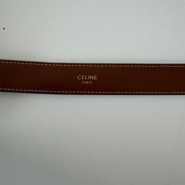 Ceinture Céline Triomphe T70cm