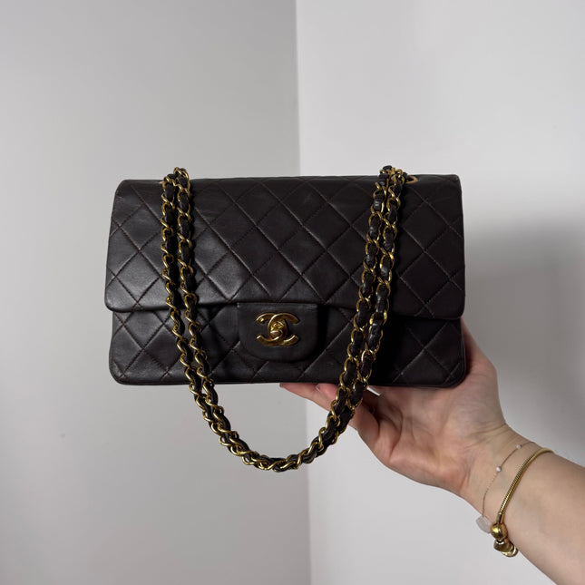 Sac Chanel Timeless Vintage Chocolat