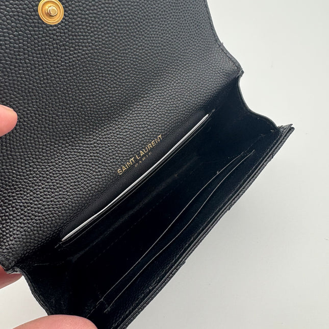Portefeuille Saint Laurent Grain de poudre