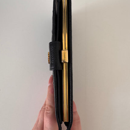 Portefeuille Chanel noir