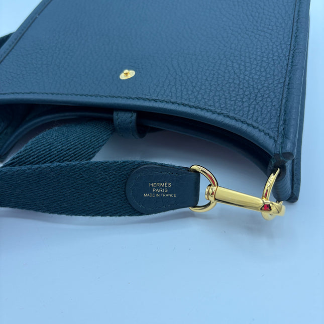 Sac Hermès Evelyne 16 vert cyprès
