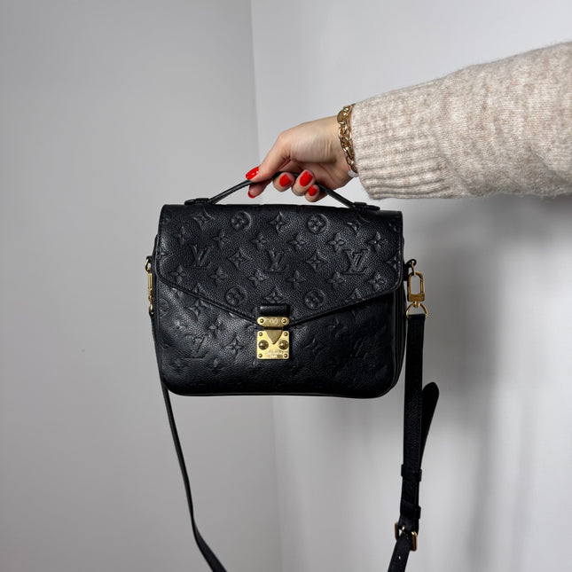 Sac Louis Vuitton Métis empreinte noir