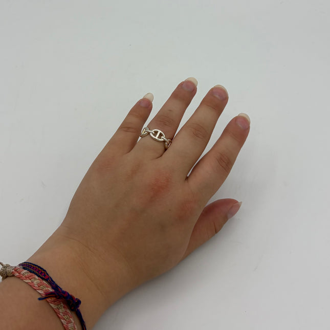 Bague Hermès Chaîne d’Ancre T54
