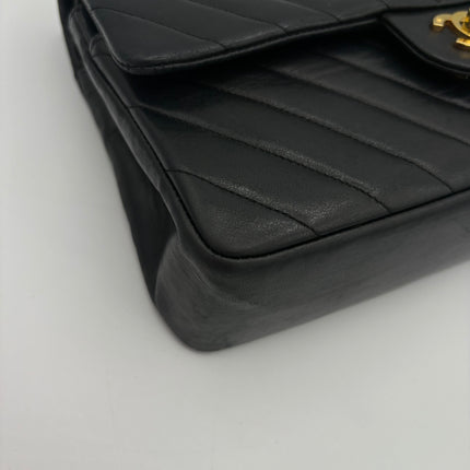 Sac Chanel Timeless chevrons noir