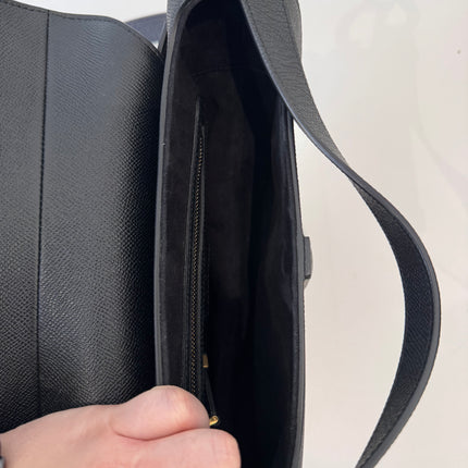 Sac Saddle Dior Moyen Noir Bandoulière