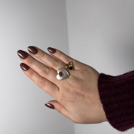 Bague Cœurs Chanel T56