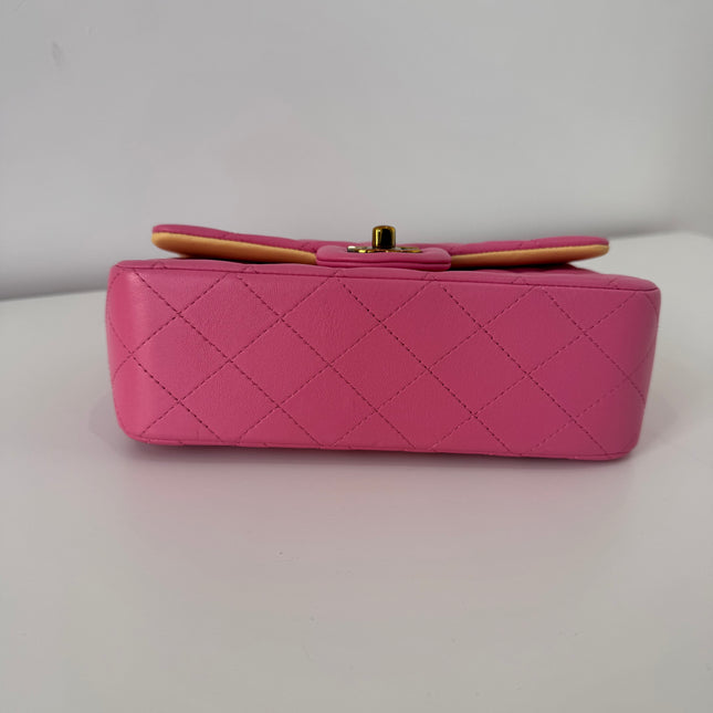 Sac Chanel Mini Timeless Rose Édition Limitée