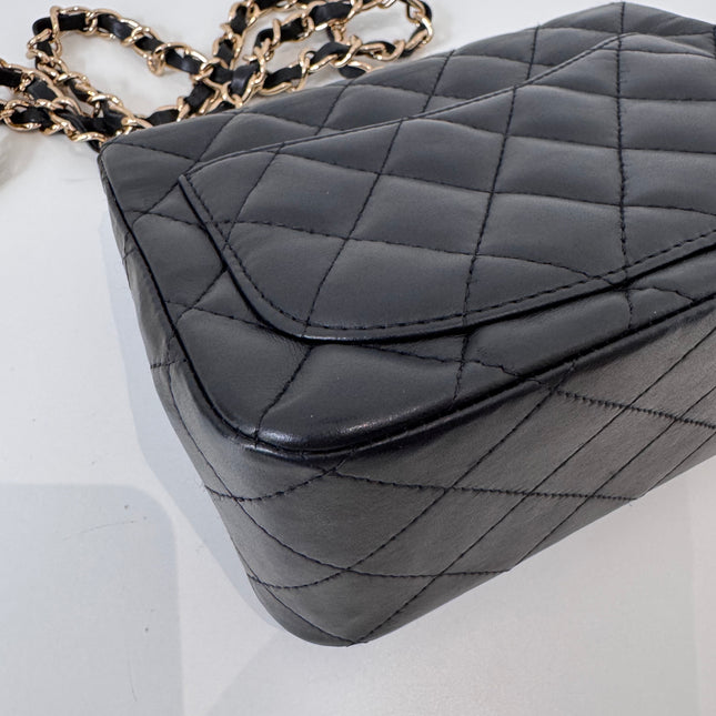 Sac Chanel Mini Square Timeless noir